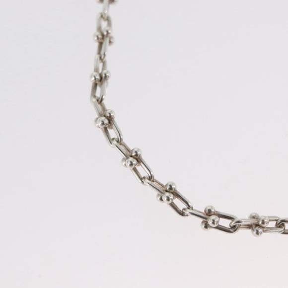 TIFFANY&Co. Hardware Microlink Bracelet Bracelet Ag925 Silver Auth am10846SAV