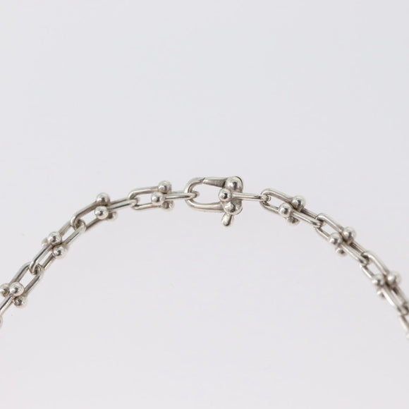 TIFFANY&Co. Hardware Microlink Bracelet Bracelet Ag925 Silver Auth am10846SAV