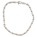 TIFFANY&Co. Hardware Microlink Bracelet Bracelet Ag925 Silver Auth am10846SAV-7