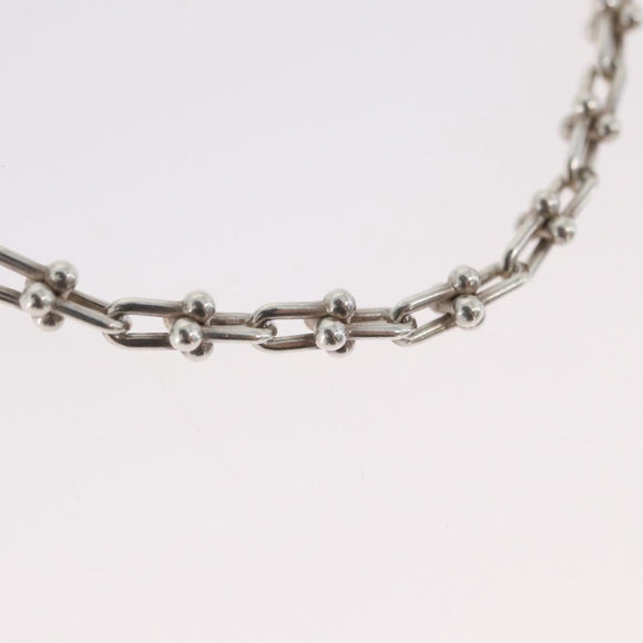 TIFFANY&Co. Hardware Microlink Bracelet Bracelet Ag925 Silver Auth am10846SAV