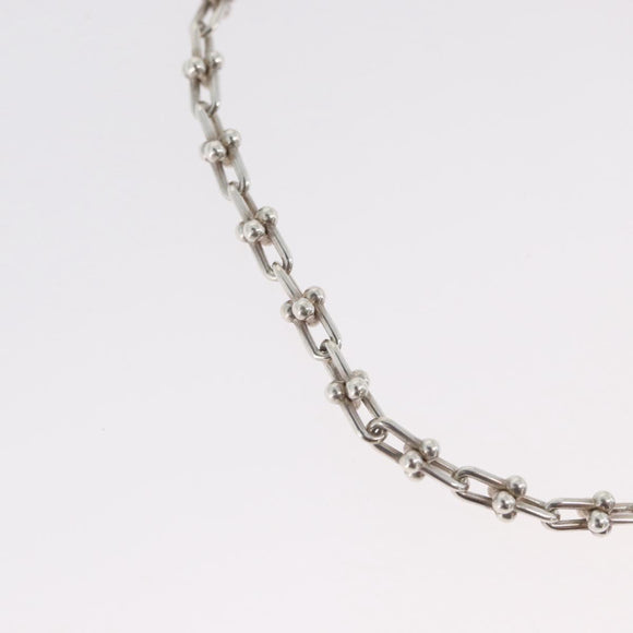 TIFFANY&Co. Hardware Microlink Bracelet Bracelet Ag925 Silver Auth am10846SAV
