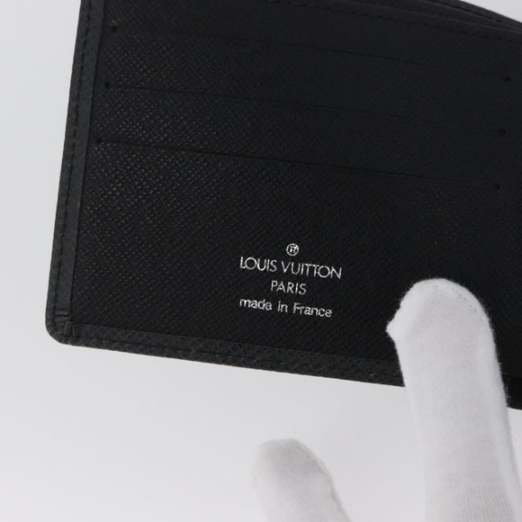LOUIS VUITTON Taiga Porte Billets 6 Cartes Crdit Wallet M30482 Auth am10848V