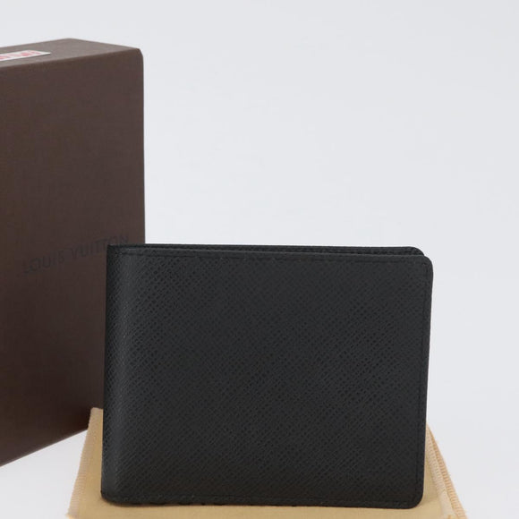 LOUIS VUITTON Taiga Porte Billets 6 Cartes Crdit Wallet M30482 Auth am10848V