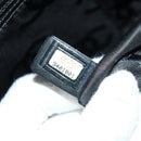 CHANEL Cambon Line Matelasse Shoulder Bag Lamb Skin Beige Black CC Auth am10849V-24