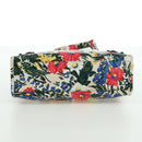 BALENCIAGA Floral The City Bag Leer 2way Veelkleurig 173084 Auth am10850SAV-5
