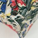 BALENCIAGA Floral The City Bag Leer 2way Veelkleurig 173084 Auth am10850SAV-16