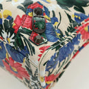 BALENCIAGA Floral The City Bag Leer 2way Veelkleurig 173084 Auth am10850SAV-17