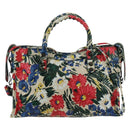 BALENCIAGA Floral The City Bag Leer 2way Veelkleurig 173084 Auth am10850SAV-2