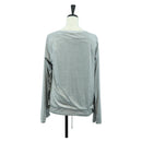 CHANEL CC Tops Rayon Size 36 Silver CC Auth am10856V-2