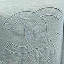 CHANEL CC Tops Rayon Size 36 Silver CC Auth am10856V-5