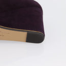 Salvatore Ferragamo Pumps Suede Size 7 Purple Auth am10858V-10