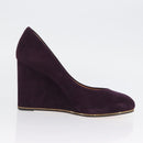 Salvatore Ferragamo Pumps Suede Size 7 Purple Auth am10858V-21