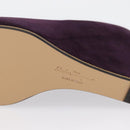 Salvatore Ferragamo Pumps Suede Size 7 Purple Auth am10858V-26