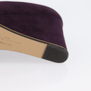 Salvatore Ferragamo Pumps Suede Size 7 Purple Auth am10858V-27