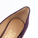 Salvatore Ferragamo Pumps Suede Size 7 Purple Auth am10858V-33
