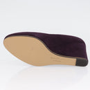 Salvatore Ferragamo Pumps Suede Size 7 Purple Auth am10858V-7