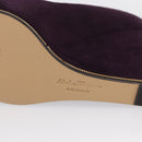 Salvatore Ferragamo Pumps Suede Size 7 Purple Auth am10858V-9