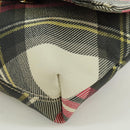 Vivienne Westwood Check Chain Shoulder Bag PVC Multicolor Gold Auth am10863V-14