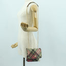 Vivienne Westwood Check Chain Shoulder Bag PVC Multicolor Gold Auth am10863V-22