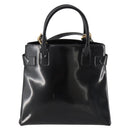 GUCCI Tote Bag Patent leather 2way Black Gold 000 1669 0503 Auth am10865-2