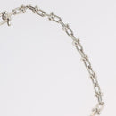 TIFFANY&Co. Hardware Microlink Bracelet Bracelet Ag925 Silver Auth am10867SAV-10