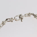 TIFFANY&Co. Hardware Microlink Bracelet Bracelet Ag925 Silver Auth am10867SAV-11