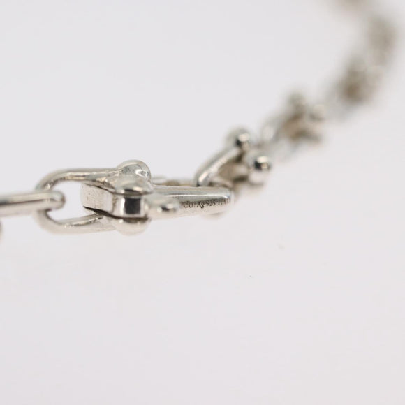 TIFFANY&Co. Hardware Microlink Bracelet Bracelet Ag925 Silver Auth am10867SAV