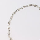 TIFFANY&Co. Hardware Microlink Bracelet Bracelet Ag925 Silver Auth am10867SAV-4