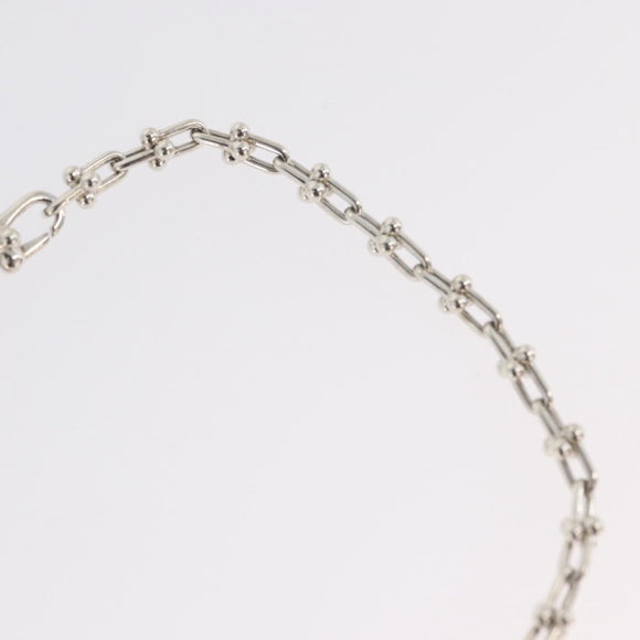 TIFFANY&Co. Hardware Microlink Bracelet Bracelet Ag925 Silver Auth am10867SAV