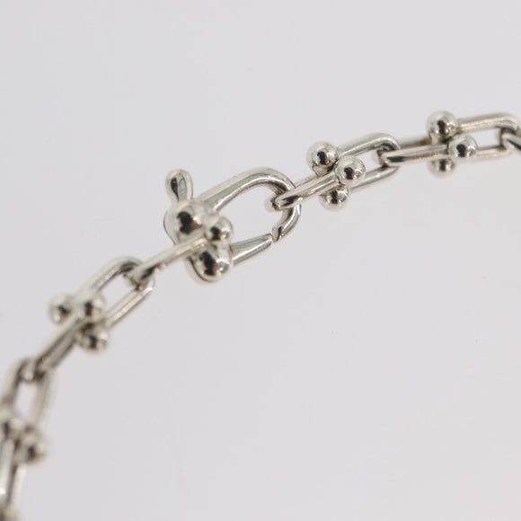 TIFFANY&Co. Hardware Microlink Bracelet Bracelet Ag925 Silver Auth am10867SAV