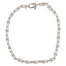 TIFFANY&Co. Hardware Microlink Bracelet Bracelet Ag925 Silver Auth am10867SAV-7