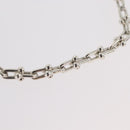 TIFFANY&Co. Hardware Microlink Bracelet Bracelet Ag925 Silver Auth am10867SAV-8