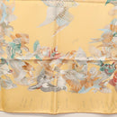 HERMES Carre 90 Scarf ""L'INTRUS"" Silk Yellow Auth am10872V-24
