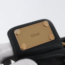 Chloe Paddington Hand Bag Leather Black Gold Silver Auth am10875SAV-21