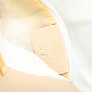 BALLY Chain Shoulder Bag Leather Beige Gold Auth am10887V-12