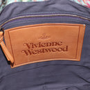 Vivienne Westwood Tote Bag Canvas 2way Gold Multicolor Auth am10891A-22