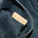 Chloe Paddington Tote Bag Leather Black Gold Silver Auth am10896V-11