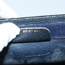 GUCCI GG Supreme Sherry Line Clutch Bag PVC Navy Red 89 01 001 Auth am10904-12