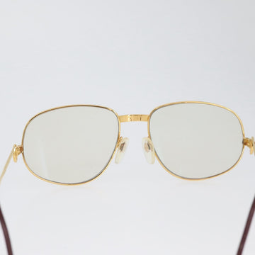 CARTIER Trinity Glasses metal Gold Tone Auth am10917 - 0