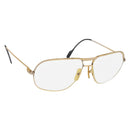 CARTIER Trinity Glasses Glasses metal Gold Tone Auth am10919-1