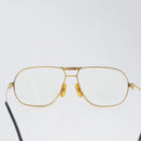 CARTIER Trinity Glasses Glasses metal Gold Tone Auth am10919-3