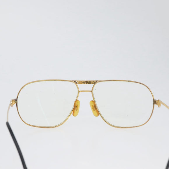 CARTIER Trinity Glasses Glasses metal Gold Tone Auth am10919