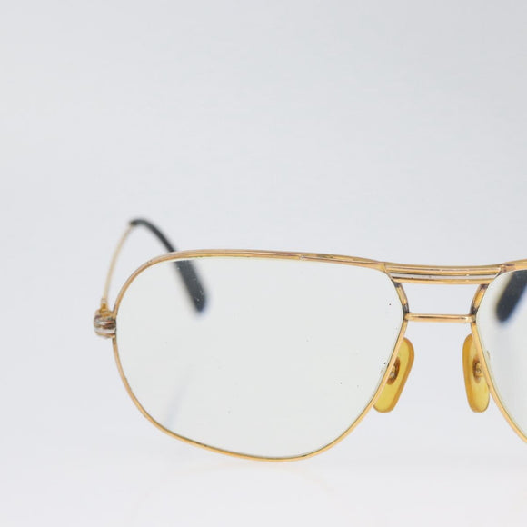 CARTIER Trinity Glasses Glasses metal Gold Tone Auth am10919