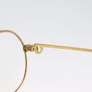 CARTIER Trinity Glasses Glasses metal Gold Tone Auth am10919-9