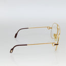 CARTIER Sunglasses metal Gold Tone Auth am10920V-3