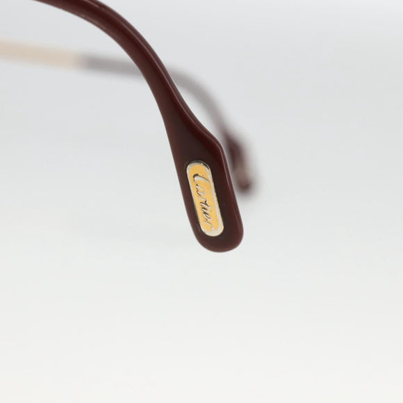 CARTIER Sunglasses metal Gold Tone Auth am10920V