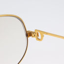 CARTIER Glasses metal Gold Tone Auth am10921-9