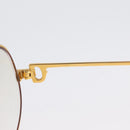 CARTIER Glasses metal Gold Tone Auth am10921-17