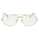 CARTIER Glasses metal Gold Tone Auth am10921-13
