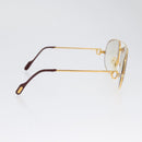 CARTIER Glasses metal Gold Tone Auth am10921-6